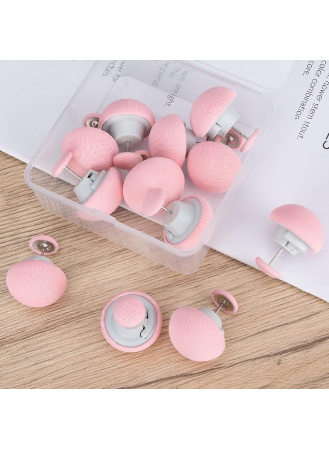 Happy Home Duvet and Blanket Clips, Sheet and Bedding Fasteners, Mushroom-Style Quilt Pins, Anti-Slip Bed Sheet Holders, Bedding Accessories to Keep Blankets and Duvets in Place | Pack of 12-Pink - Image 5